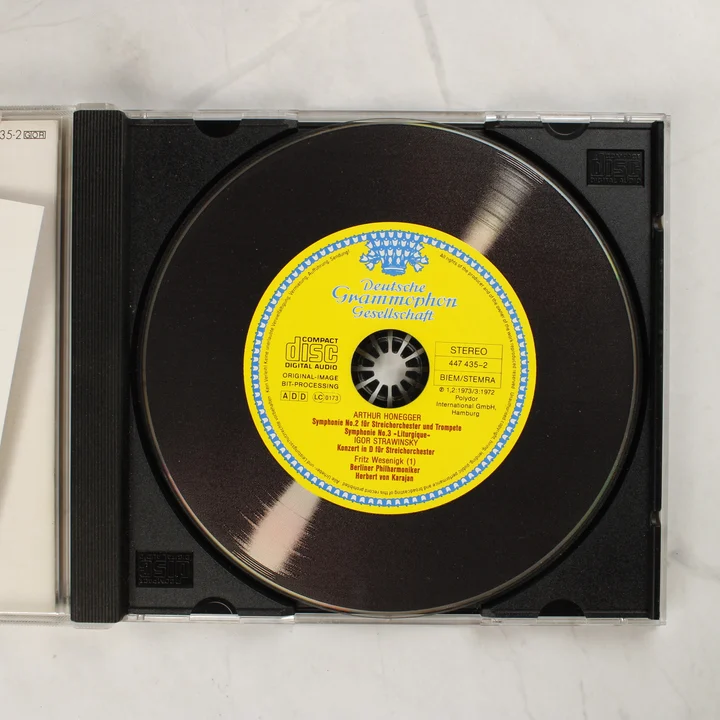 Arthur Honegger Symphonien Nos 2 és 3 CD lemez Arthur Honegger Symphonien Nos 2 és 3 CD lemez a tokban