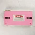 Rózsaszín színű Magnew gyártmányú VHS kazetta Tower Video matricával