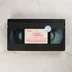 A Szépség és a Szörnyeteg fekete VHS kazetta a címkével