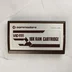 Commodore VIC-1111 16K RAM bővítő cartridge fém előlapja