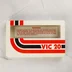 A VIC-20 16K RAM-Pack dobozának hátoldala a figyelmeztető szöveggel