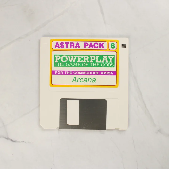 Powerplay: The Game of the Gods Amiga 3,5 colos floppy lemez