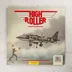 A High Roller Commodore 64 videójáték színes előlapi borítója egy Harrier vadászgéppel