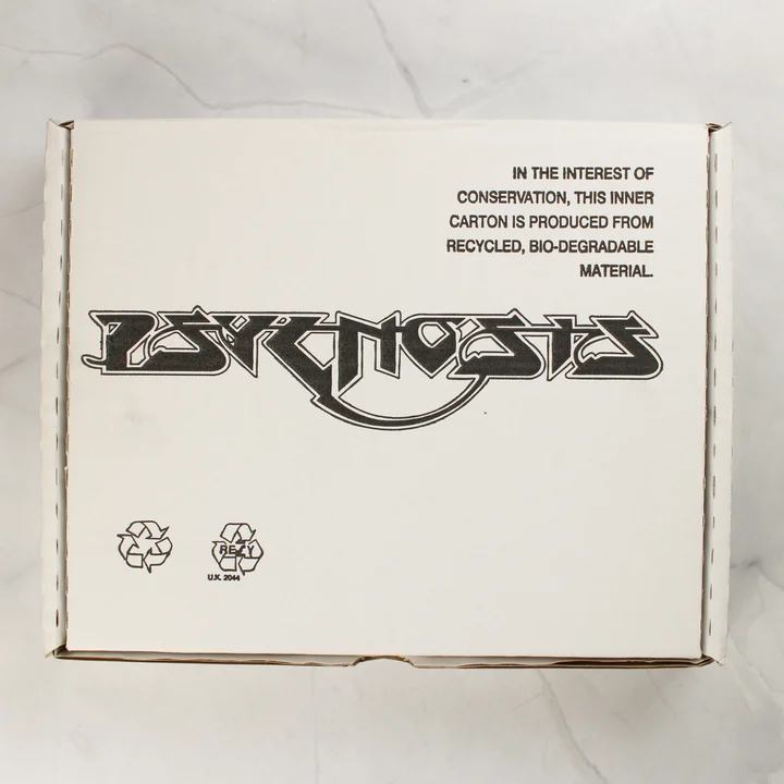 Puggsy belső kartondoboz A Psygnosis logóval ellátott fehér belső kartondoboz