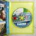 Nyitott Far Cry 3 Xbox 360 tok a játéklemezzel és a melléklettel