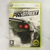 A Need for Speed ProStreet Xbox 360 játék előlapi borítója a zöld tokban