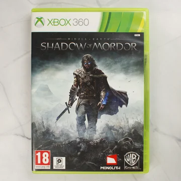 Middle-earth: Shadow of Mordor Xbox 360 játék tokjának előlapja