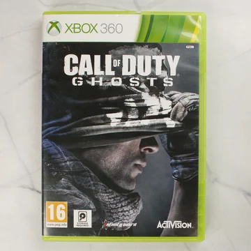A Call of Duty: Ghosts Xbox 360 videójáték tokjának előlapja