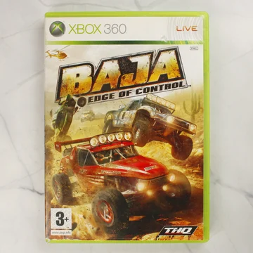 Baja: Edge of Control Xbox 360 videójáték tokjának előlapja
