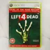 Left 4 Dead Game of the Year Edition Xbox 360 játék előlapja a zöld tokban