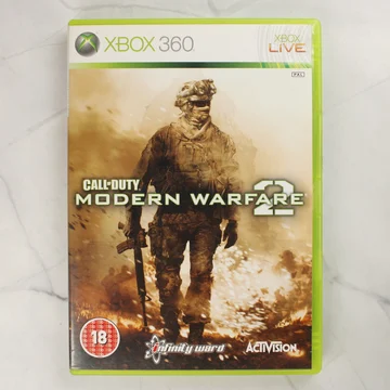 Call of Duty: Modern Warfare 2 Xbox 360 játék tokjának előlapja