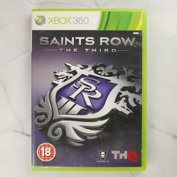 Saints Row: The Third Xbox 360 játék tokjának előlapja