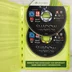 A nyitott Xbox 360 tok a két játéklemezzel és a sárga biztonsági lappal