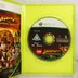 LEGO Indiana Jones játéklemez a nyitott zöld Xbox 360 tokban