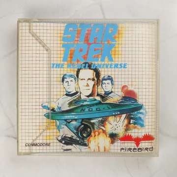 Star Trek: The Rebel Universe Commodore 64 játék műanyag tokban, elölnézet