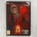 A 1953 - KGB Unleashed PC-s videójáték tokjának előlapja gázálarcos grafikával