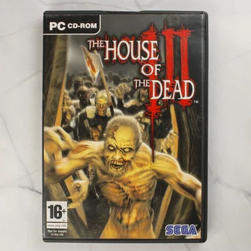 The House of the Dead III PC videójáték előlapja zombis borítóval