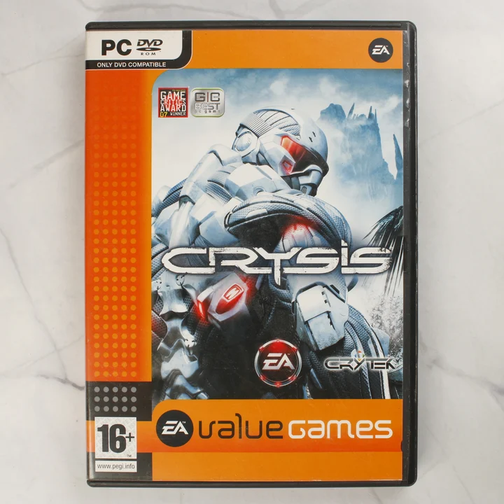 Crysis EA Value Games PC előlap A Crysis PC-s videójáték EA Value Games kiadásának előlapja