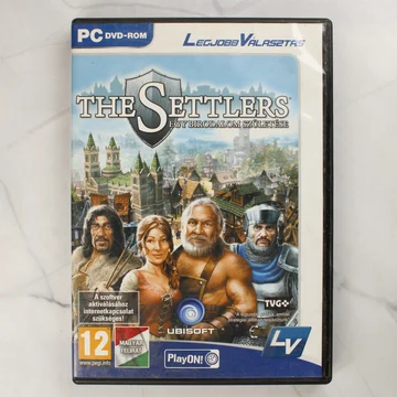 The Settlers: Egy birodalom születése PC videójáték tokjának előlapja