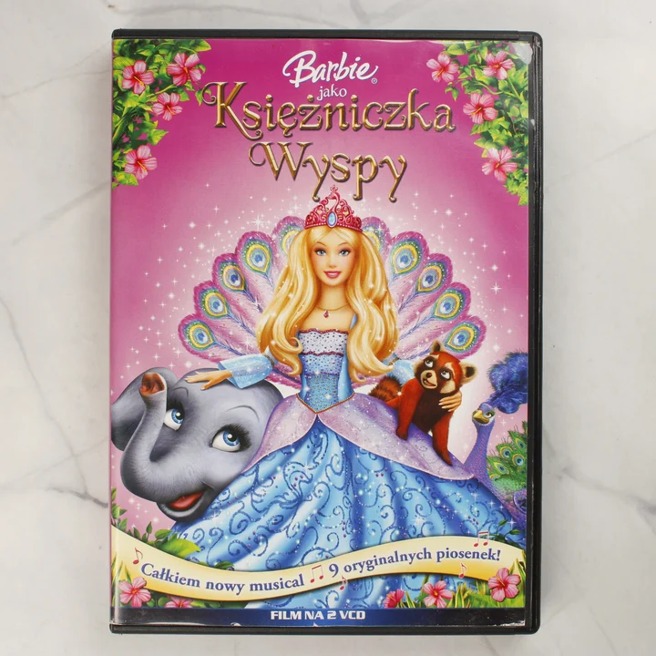 Barbie jako Księżniczka Wyspy VCD előlap Barbie jako Księżniczka Wyspy VCD film előlapi borítója