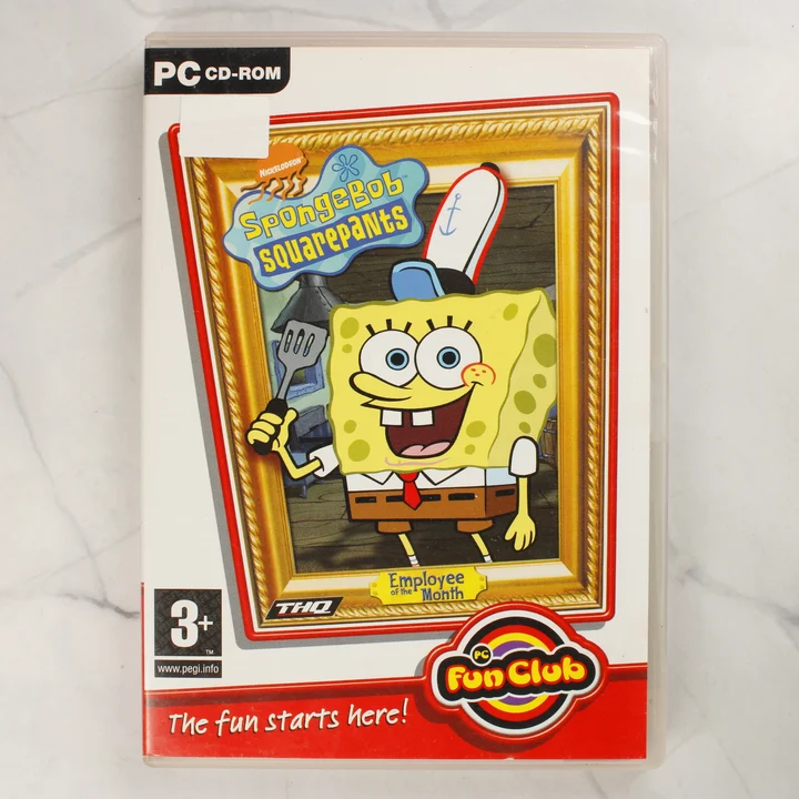 SpongeBob SquarePants: Employee of the Month PC játék előlap A SpongeBob SquarePants: Employee of the Month PC játék tokjának előlapja