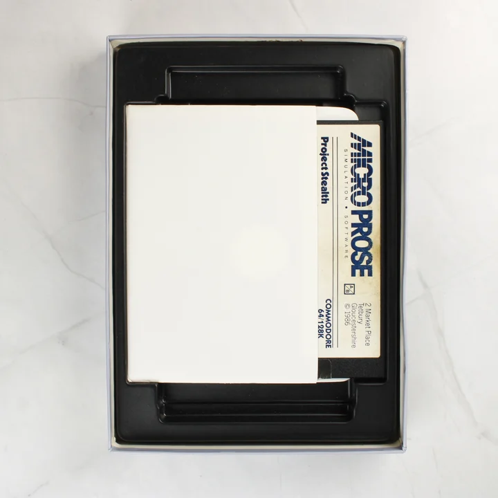 Project Stealth Fighter floppy Project Stealth Fighter floppy lemez a dobozban