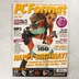 A PC Format magazin 100. számának színes borítója Lara Croft karakterével