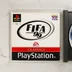 A FIFA 99 Classics PlayStation játék kiskönyve a nyitott tok bal oldalán