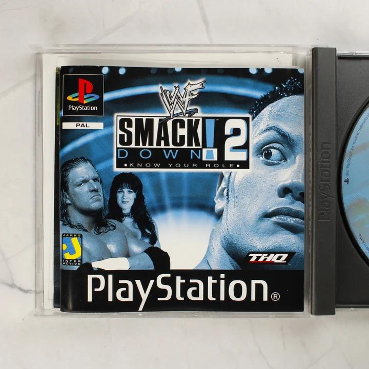 WWF SmackDown! 2: Know Your Role PS1 kézikönyv WWF SmackDown! 2: Know Your Role PlayStation játék kézikönyve