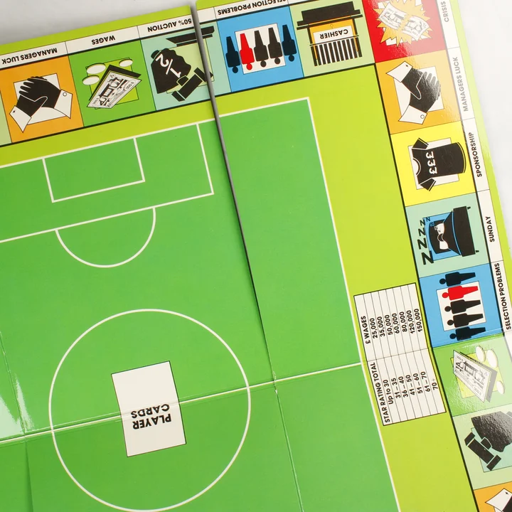 Kihajtható focipálya játéktábla