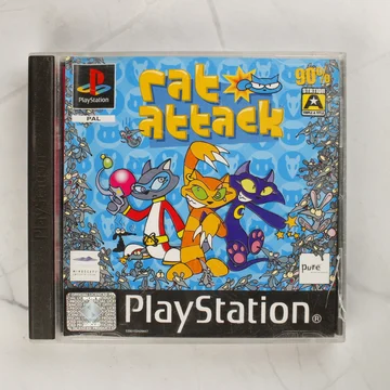 Rat Attack PlayStation játék tok előlapja