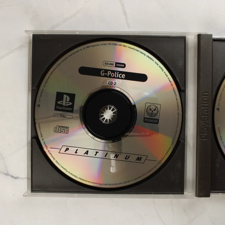 G-Police PlayStation Platinum második lemez