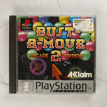 Bust-A-Move 2 Arcade Edition PlayStation 1 játék tok elölnézetből