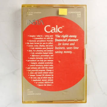 INSTA-Calc szoftver tokjának előlapja