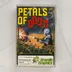 A Petals of Doom videójáték előlapi borítója műanyag tokban, Commodore 16 és Plus 4 platformra