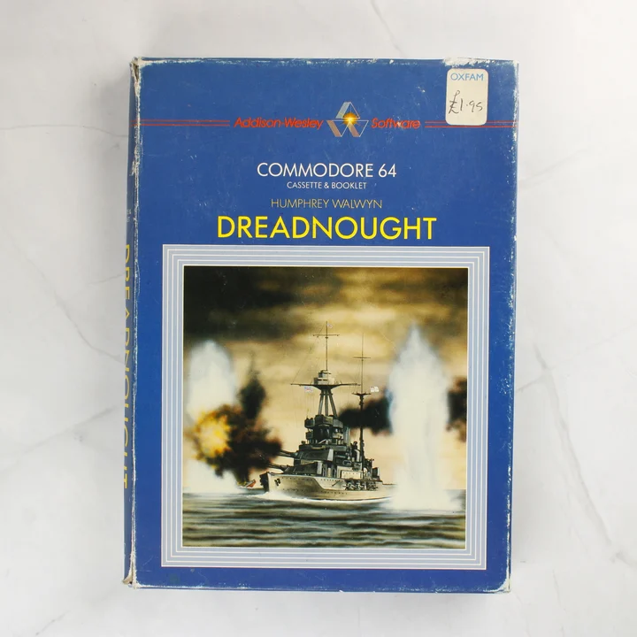 Dreadnought Commodore 64 doboz Dreadnought Commodore 64 játék dobozának előlapja