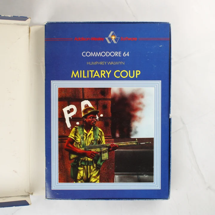 Military Coup nyitott csomagolás A Military Coup játék nyitott doboza