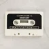 Kikstart Commodore 16 fehér színű magnókazetta fekete címkével