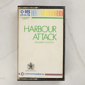 A Harbour Attack videójáték kazettás tokja elölről