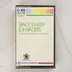 Space Sweep & Invaders Commodore 16 videójáték kazetta tokban, elölnézetből