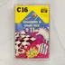 A Commodore 16 Games Pack II videójáték-gyűjtemény műanyag tokos elölnézete a színes papírborítóval