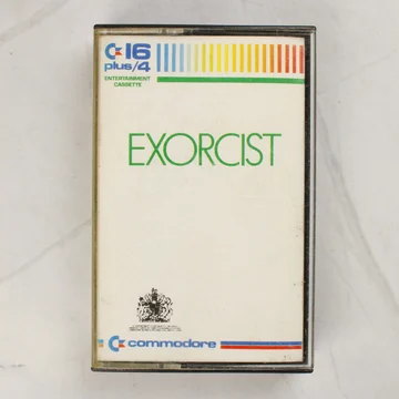 Exorcist Commodore 16 videójáték műanyag tokban