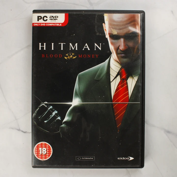 Hitman: Blood Money PC tok előlap Hitman: Blood Money PC videójáték dobozának előlapja