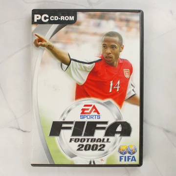 FIFA Football 2002 PC CD-ROM videójáték előlapja