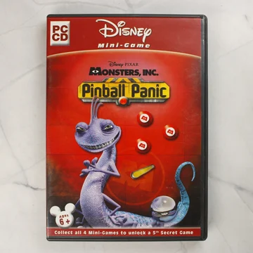 Disney Pixar Monsters, Inc. Pinball Panic PC videójáték tokjának előlapja
