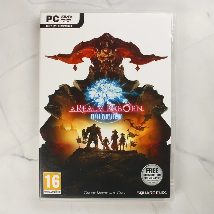 Final Fantasy XIV A Realm Reborn PC előlap Final Fantasy XIV A Realm Reborn PC videójáték előlapja