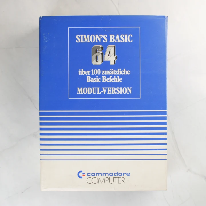 Simon's Basic 64 doboz eleje