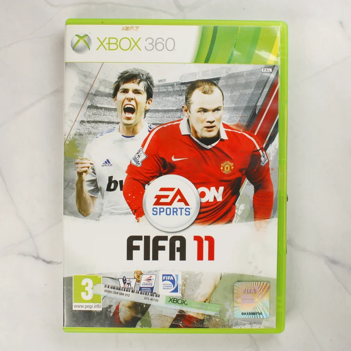 FIFA 11 Xbox 360 videójáték előlapi borítója