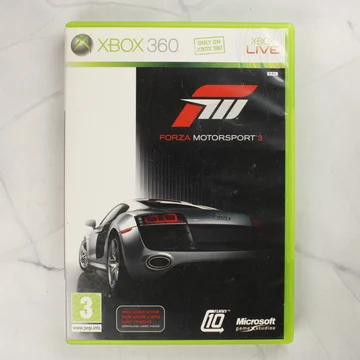 Forza Motorsport 3 Xbox 360 videójáték tokjának előlapja