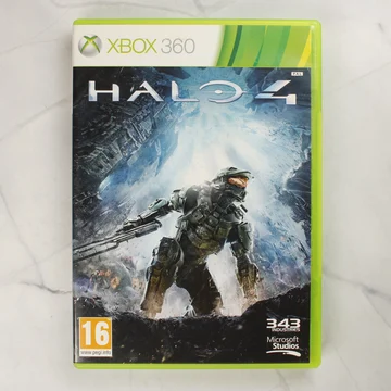 Halo 4 videójáték Xbox 360 tokjának előlapja
